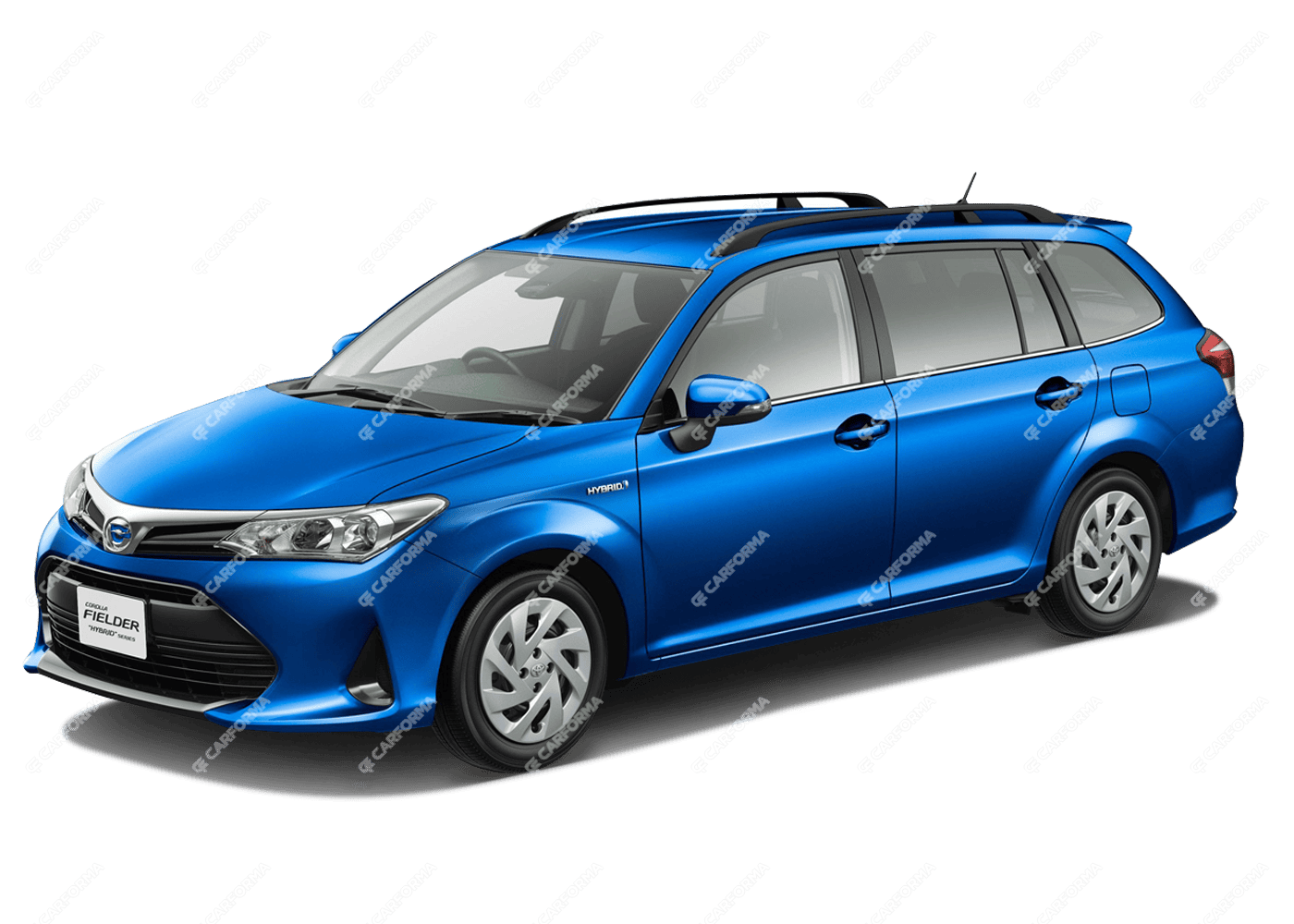 Ворсовые коврики на Toyota Corolla Fielder (E16) 2й рестайлинг 2017 - 2025