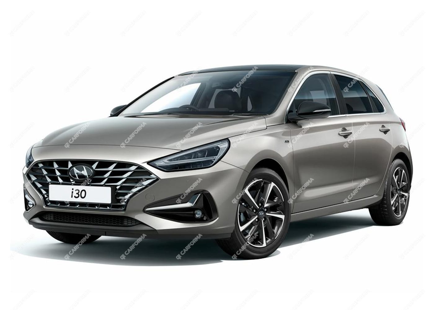 Ворсовые коврики на Hyundai i30 III 2016 - 2025