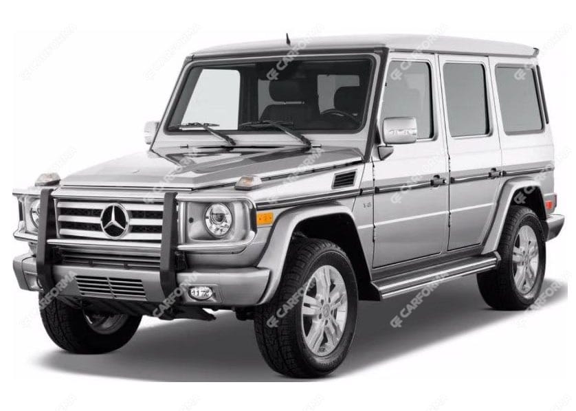 Ворсовые коврики на Mercedes G (W463) рестайлинг 2001 - 2018