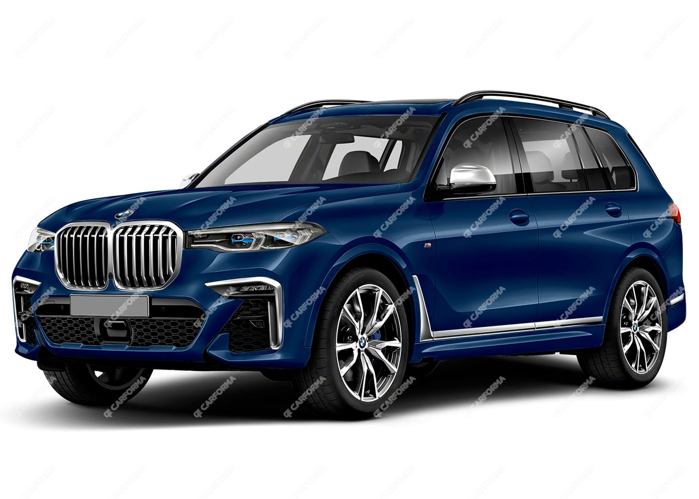 Ворсовые коврики на BMW X7 (G07) 2018 - 2025