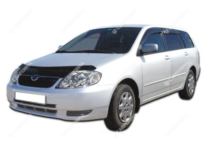 Ворсовые коврики на Toyota Corolla Fielder (E12) 2001 - 2006