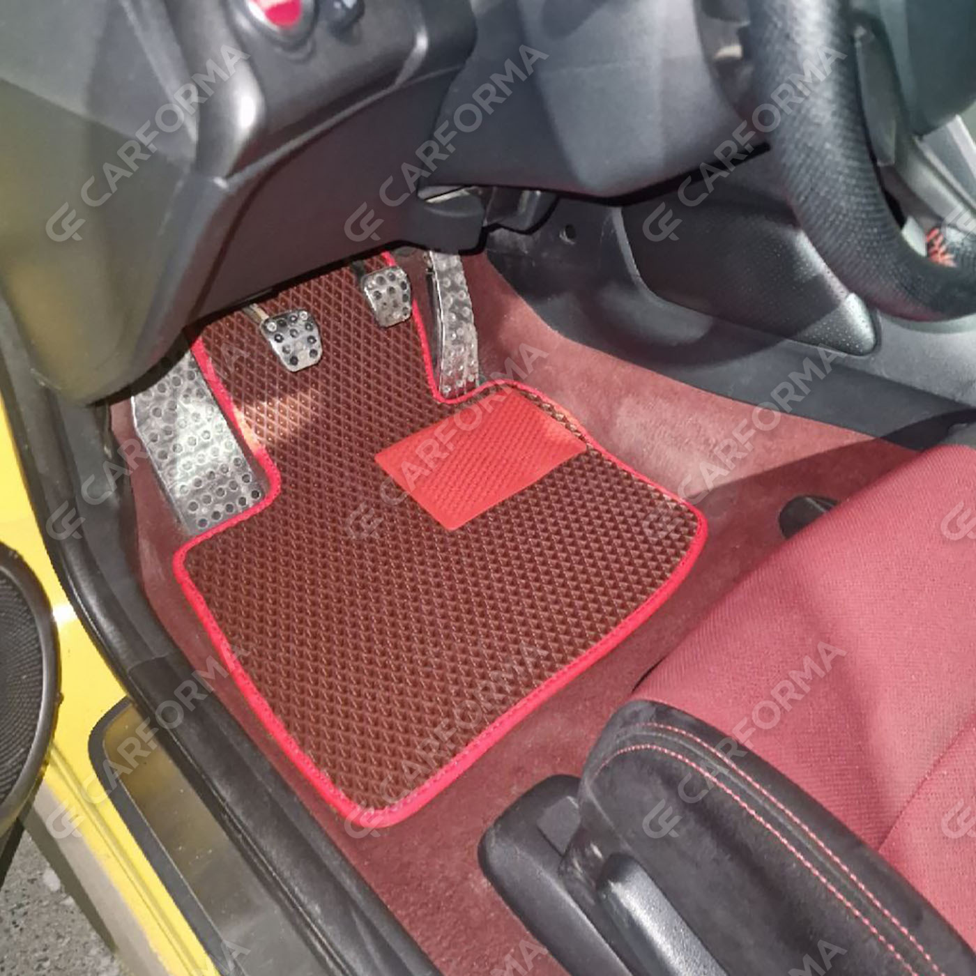 Ворсовые коврики на Honda Civic VIII 3d 2006&nbsp;-&nbsp;2011 в Волжском