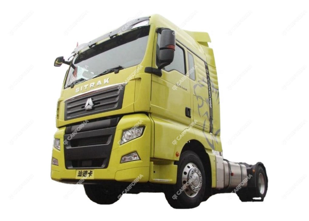 Ворсовые коврики на Howo Sinotruk Sitrak C7H широкая кабина 2014 - 2025