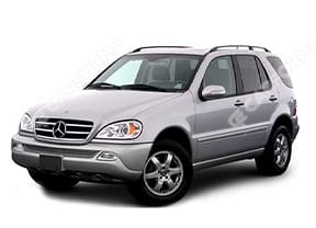EVA коврики на Mercedes ML (W163) 1997 - 2005