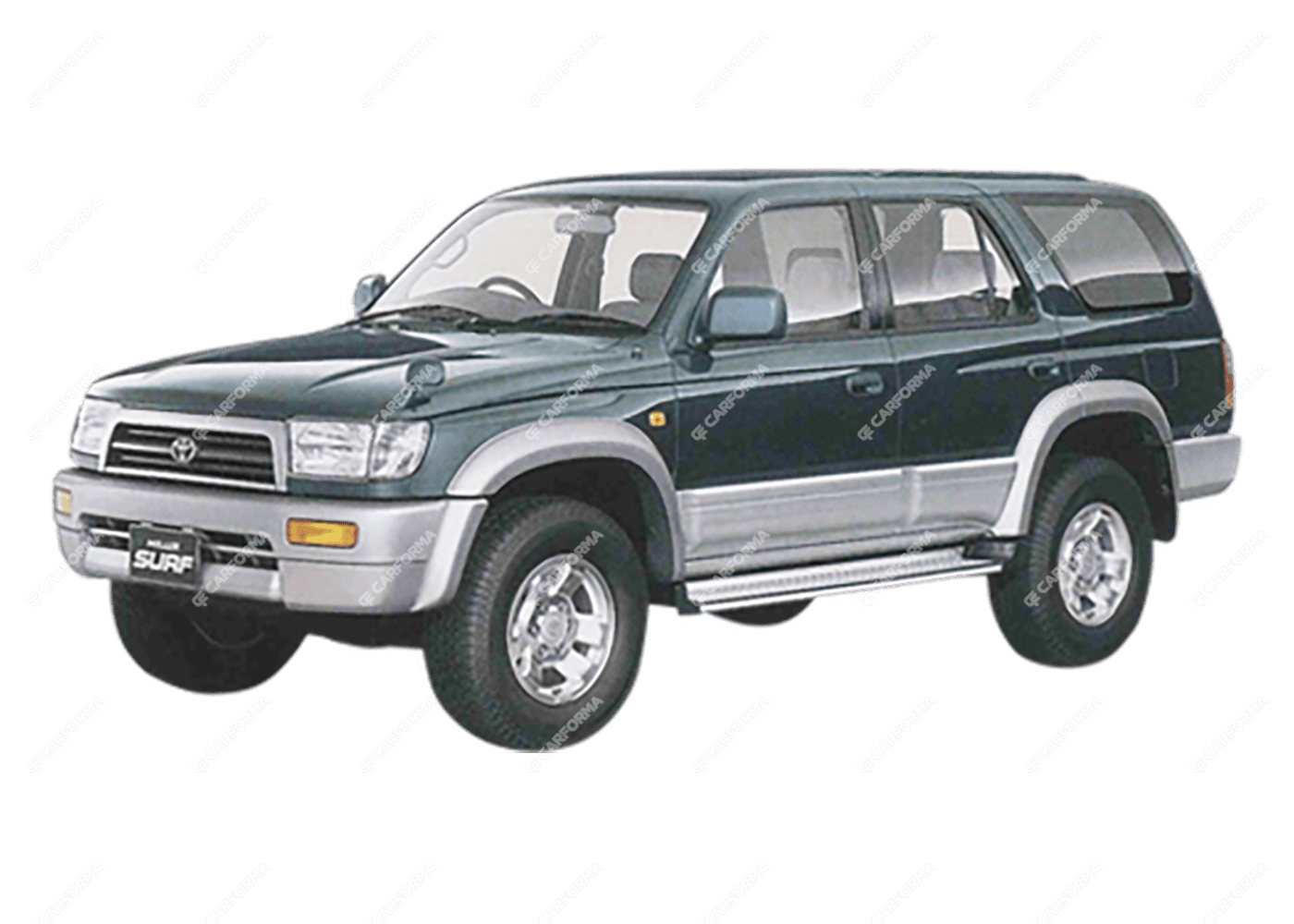 Ворсовые коврики на Toyota Hilux Surf III 1995 - 2002
