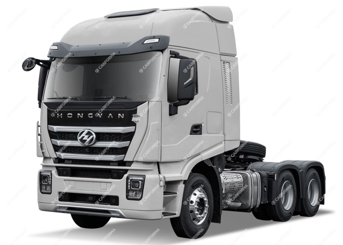 Ворсовые коврики на Hongyan SAIC-IVECO Genlyon кабина C6HR 2023 - 2025