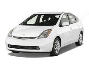 Ворсовые коврики на Toyota Prius (20) 2004 - 2009