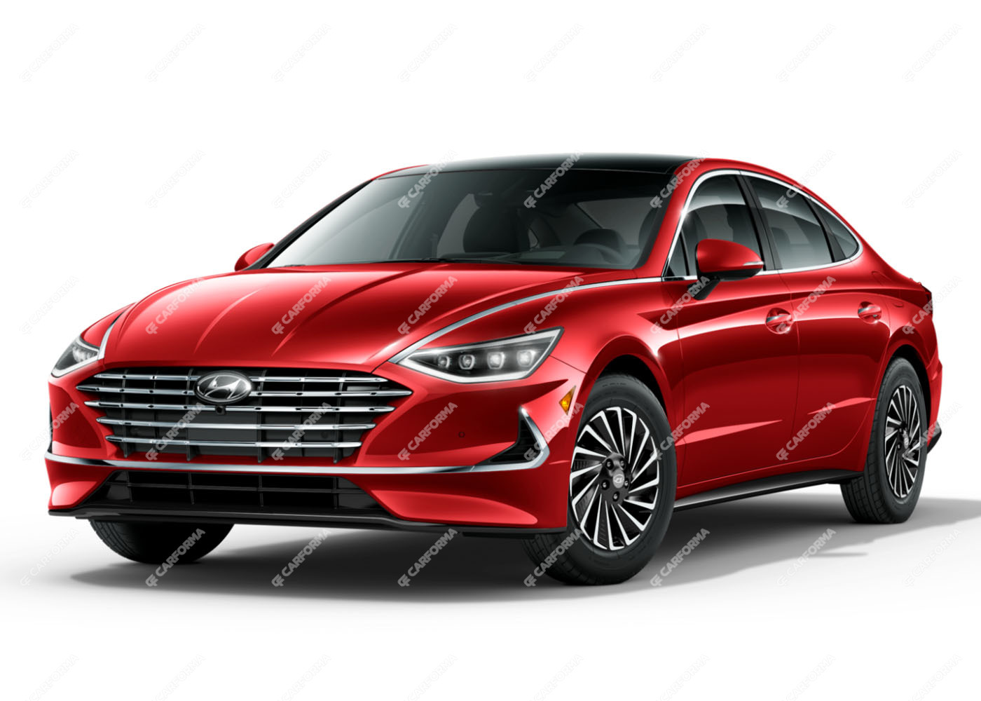 Ворсовые коврики на Hyundai Sonata 8 (DN8) 2019 - 2025
