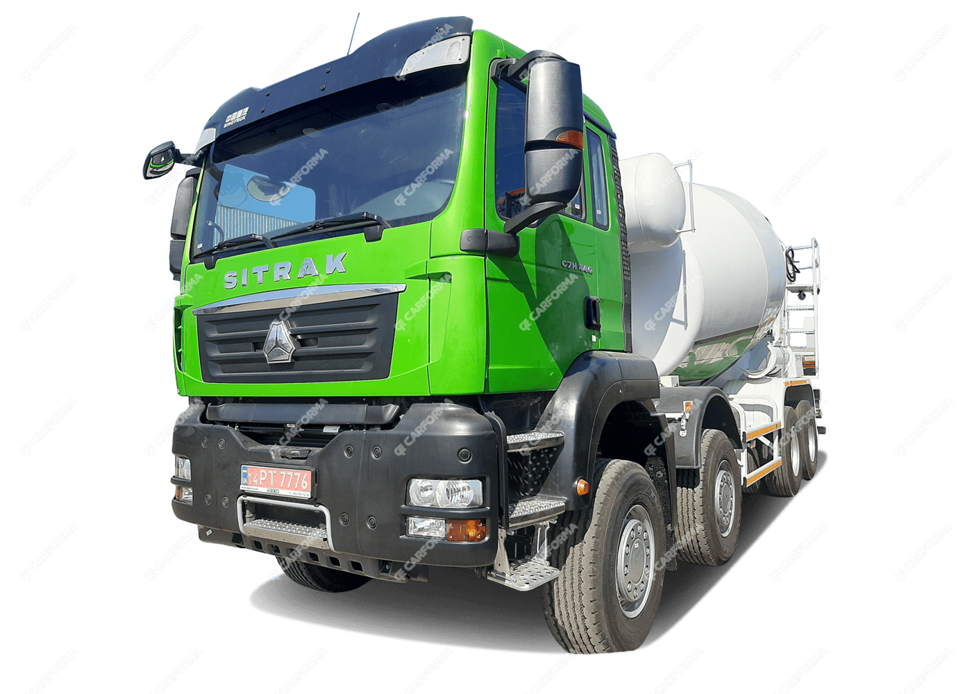 Ворсовые коврики на Howo Sinotruk Sitrak C7H узкая кабина 2014 - 2025