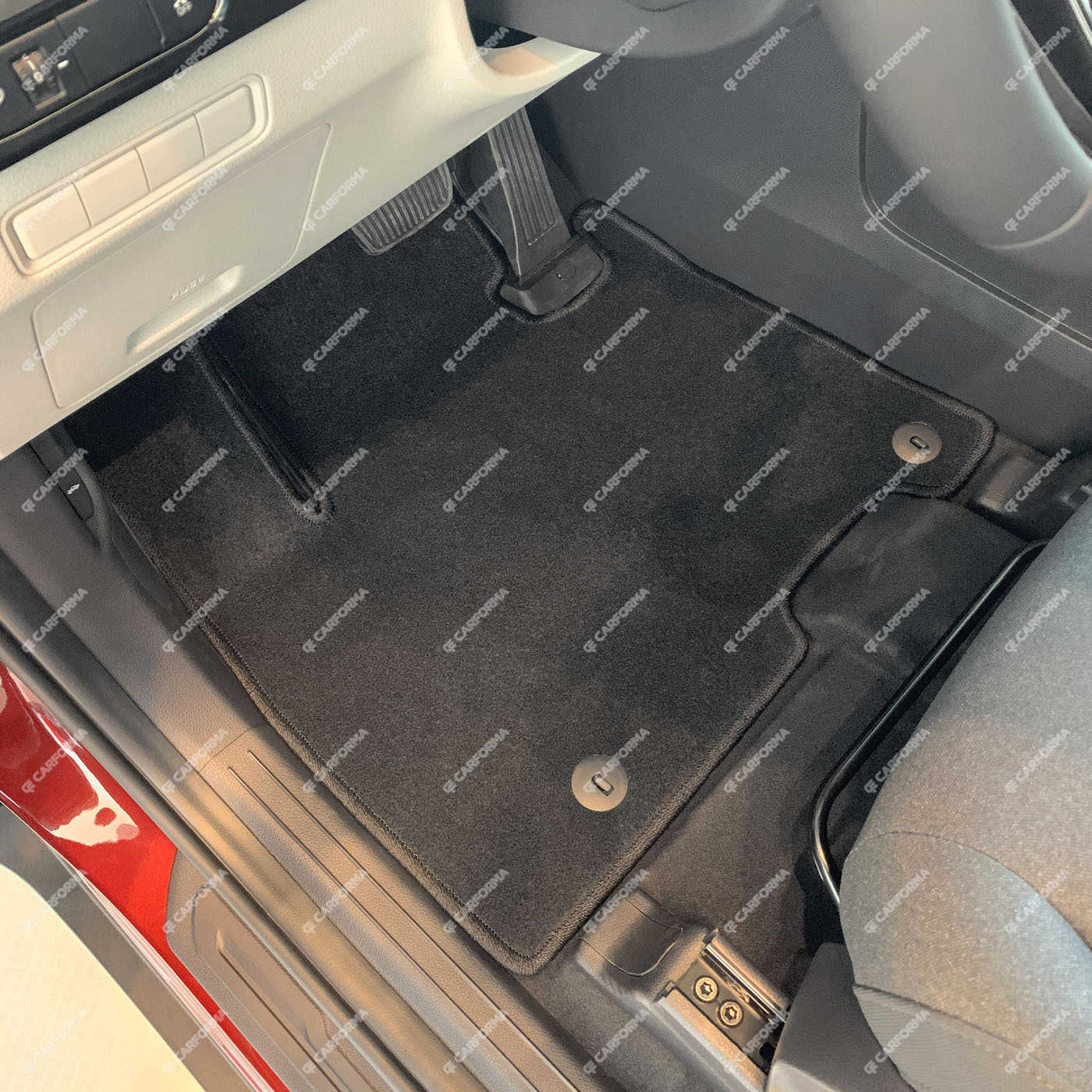 Коврики на KIA Carnival IV 7 мест с оттоманками 2020&nbsp;-&nbsp;2025 в Волжском