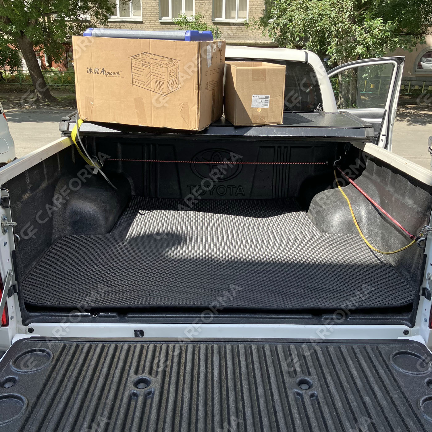 Ворсовые коврики на Toyota Hilux VII 2008&nbsp;-&nbsp;2015 в Волжском