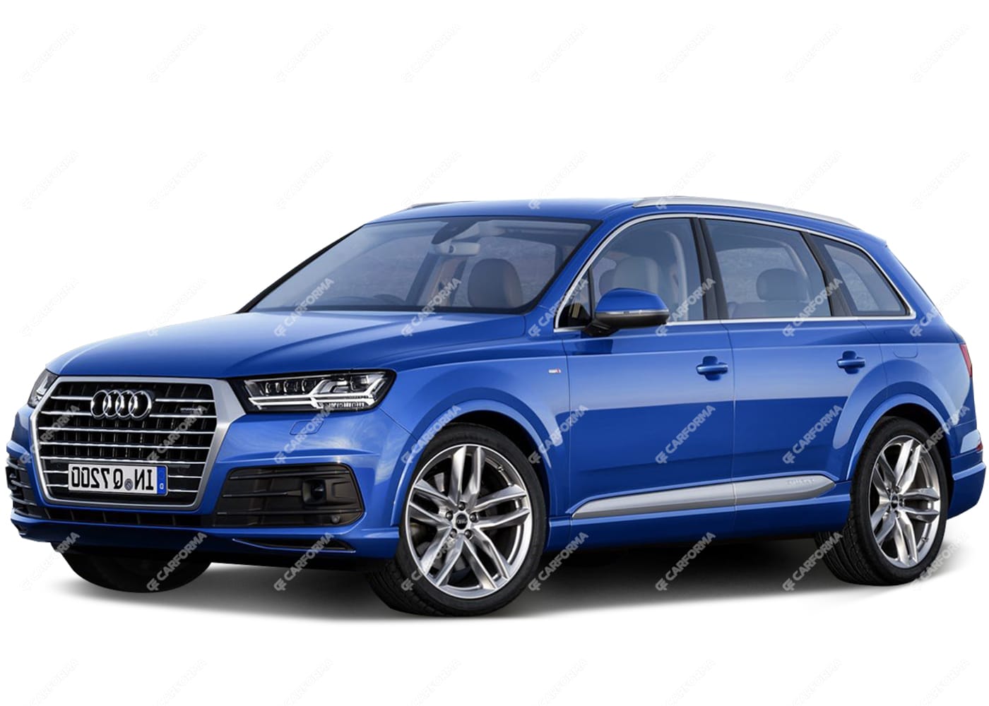Ворсовые коврики на Audi Q7 II 2015 - 2025