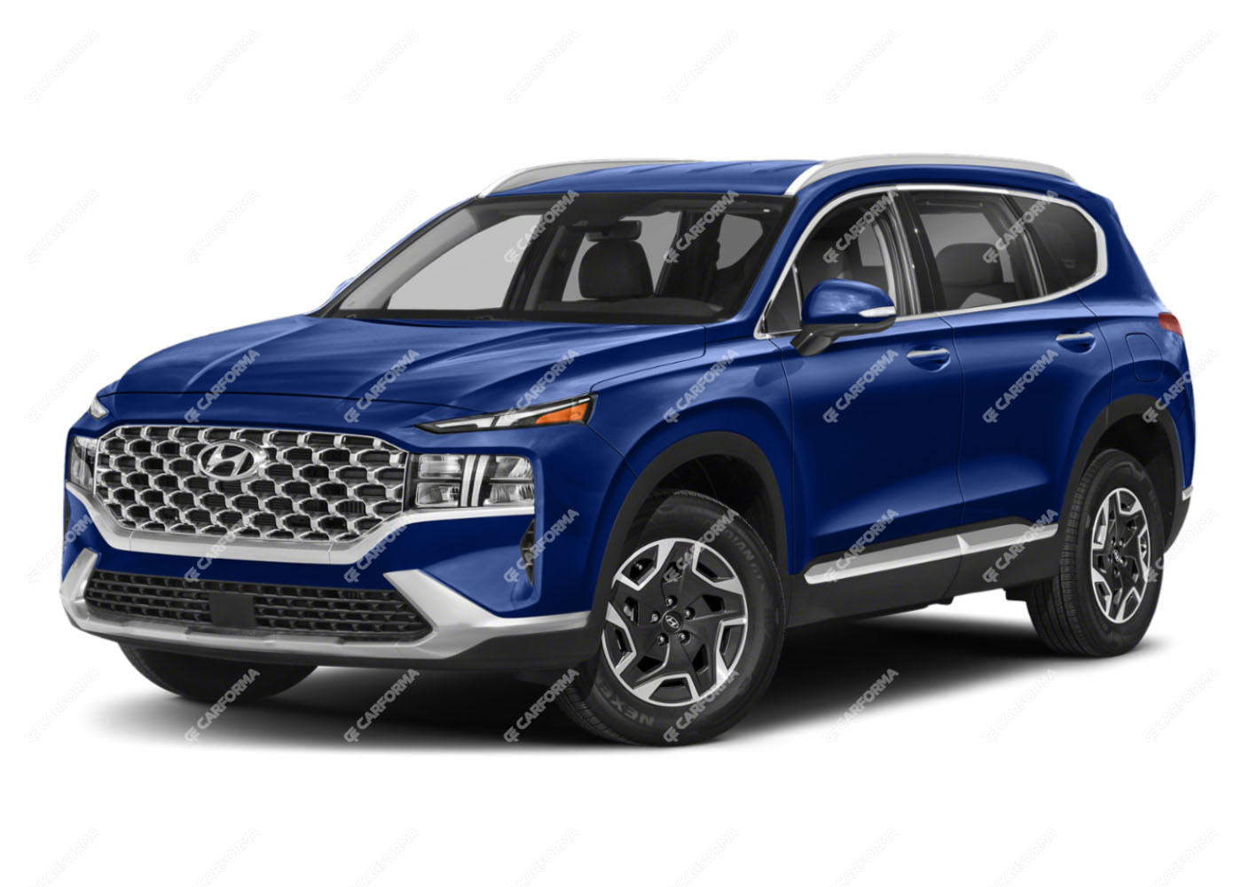 Ворсовые коврики на Hyundai Santa Fe IV рестайлинг 2020 - 2025