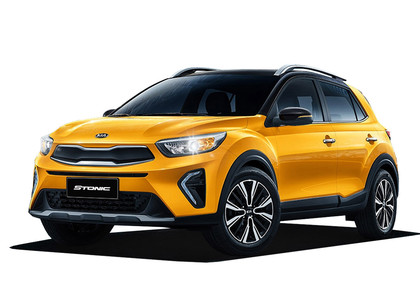 Ворсовые коврики на KIA Stonic 2017 - 2020 в Волжском