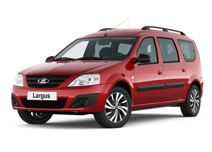 Ворсовые коврики на Lada (ВАЗ) Largus 2012 - 2025 в Волжском