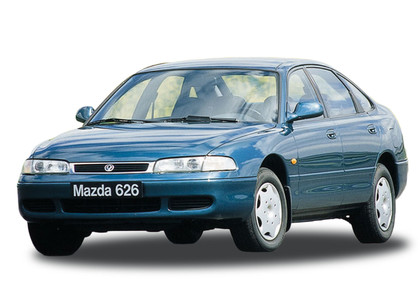 Ворсовые коврики на Mazda 626 1991 - 1997 в Волжском