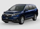 Коврики на Honda Pilot III 2015 - 2022 в Волжском