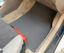 Ворсовые коврики на Toyota Camry (XV20) 1996 - 2001 в Волжском