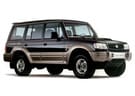 Ворсовые коврики на Hyundai Galloper II 1997 - 2003 в Волжском