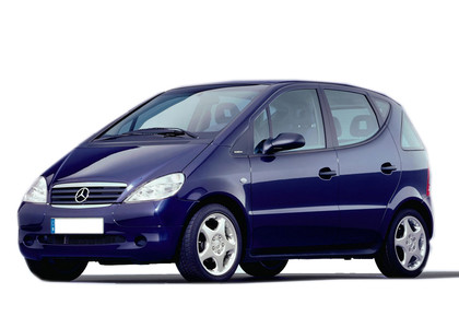 Ворсовые коврики на Mercedes A (W168) 1997 - 2004 в Волжском