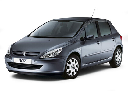 Ворсовые коврики на Peugeot 307 2001 - 2008 в Волжском