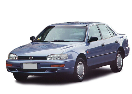 Ворсовые коврики на Toyota Camry (XV10) 1991 - 1996 в Волжском
