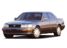 Ворсовые коврики на Lexus LS I 1989 - 1994 в Волжском