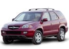 Ворсовые коврики на Acura MDX I 2000 - 2006 в Волжском