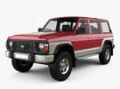 Коврики на Nissan Patrol (Y60) 1987 - 1997 в Волжском
