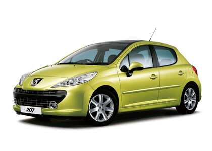 Ворсовые коврики на Peugeot 207 2006 - 2012 в Волжском