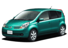 Ворсовые коврики на Nissan Note (E11) 2005 - 2013 в Волжском