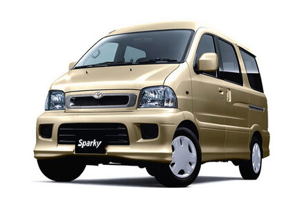 EVA коврики на Toyota Sparky 2000 - 2003 в Волжском