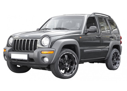 Ворсовые коврики на Jeep Cherokee (KJ) 2001 - 2007 в Волжском