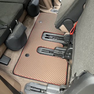 Ворсовые коврики на KIA EV9 2023 - 2025 в Волжском