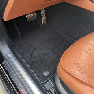 Ворсовые коврики на Mercedes S (W223, V223) 2020 - 2025 в Волжском