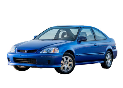 Ворсовые коврики на Honda Civic VI 2d 1995 - 2000 в Волжском