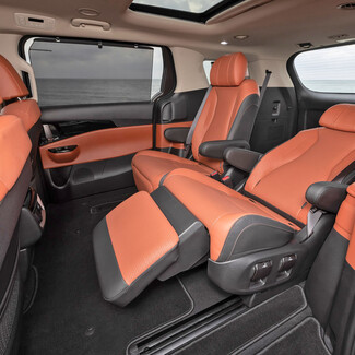 Коврики на KIA Carnival IV 7 мест с оттоманками 2020&nbsp;-&nbsp;2025 в Волжском