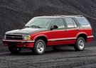 Ворсовые коврики на Chevrolet Blazer 1994 - 2005 в Волжском