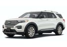 Ворсовые коврики на Ford Explorer VI 2019 - 2025 в Волжском