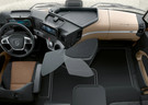 Коврики на Mercedes Actros MP4 MP5 тягач GigaSpace 2011 - 2025 в Волжском