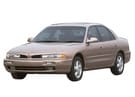 Ворсовые коврики на Mitsubishi Galant VII 1992 - 1996 в Волжском