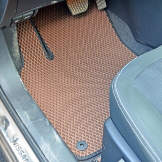 Ворсовые коврики на Nissan Qashqai+2 (J10) 2008 - 2013 в Волжском