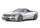 Ворсовые коврики на Mercedes SL (R230) 2001 - 2011 в Волжском