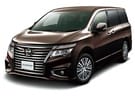 Ворсовые коврики на Nissan Elgrand (E52) 2010 - 2025 в Волжском
