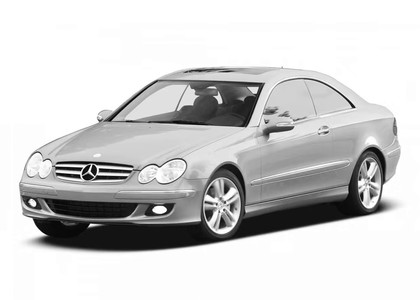EVA коврики на Mercedes CLK (C209) 2002 - 2009 в Волжском