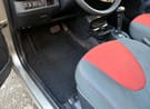 Ворсовые коврики на Nissan Micra (K12) 2003 - 2010 в Волжском