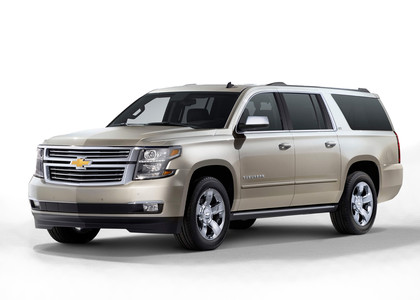 Ворсовые коврики на Chevrolet Suburban 2014 - 2020 в Волжском