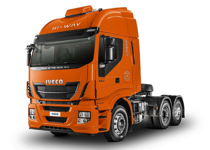 Ворсовые коврики на Iveco Stralis (Hi-Way) 2016 - 2025 в Волжском