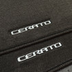 Ворсовые коврики на KIA Cerato I 2004 - 2008 в Волжском