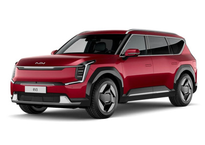 Ворсовые коврики на KIA EV9 2023 - 2025 в Волжском